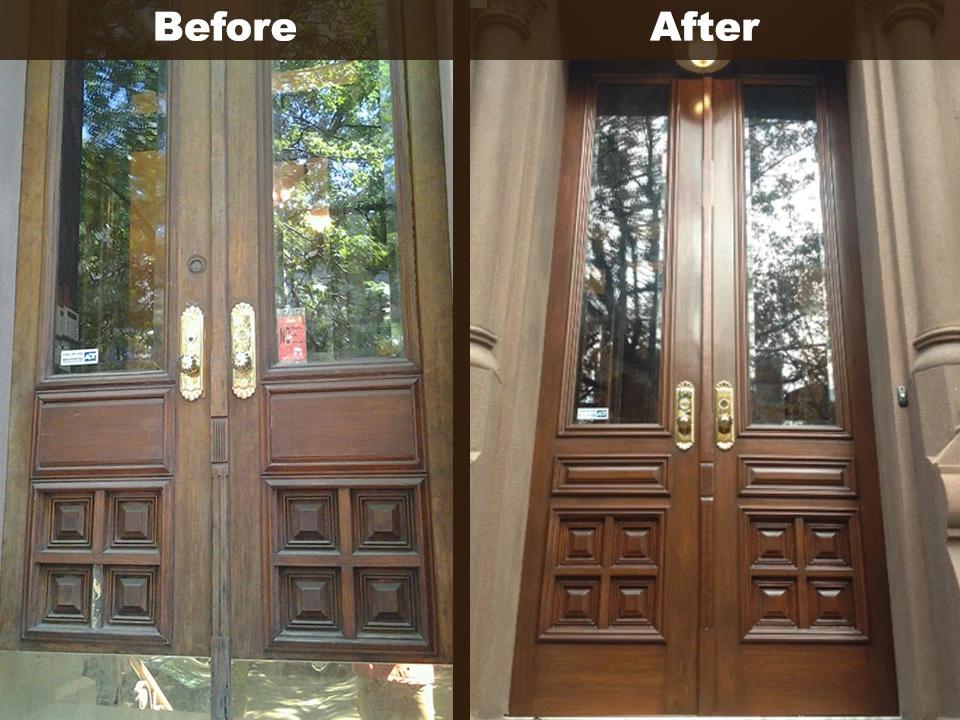 The Finest Brownstone Wood Restoration